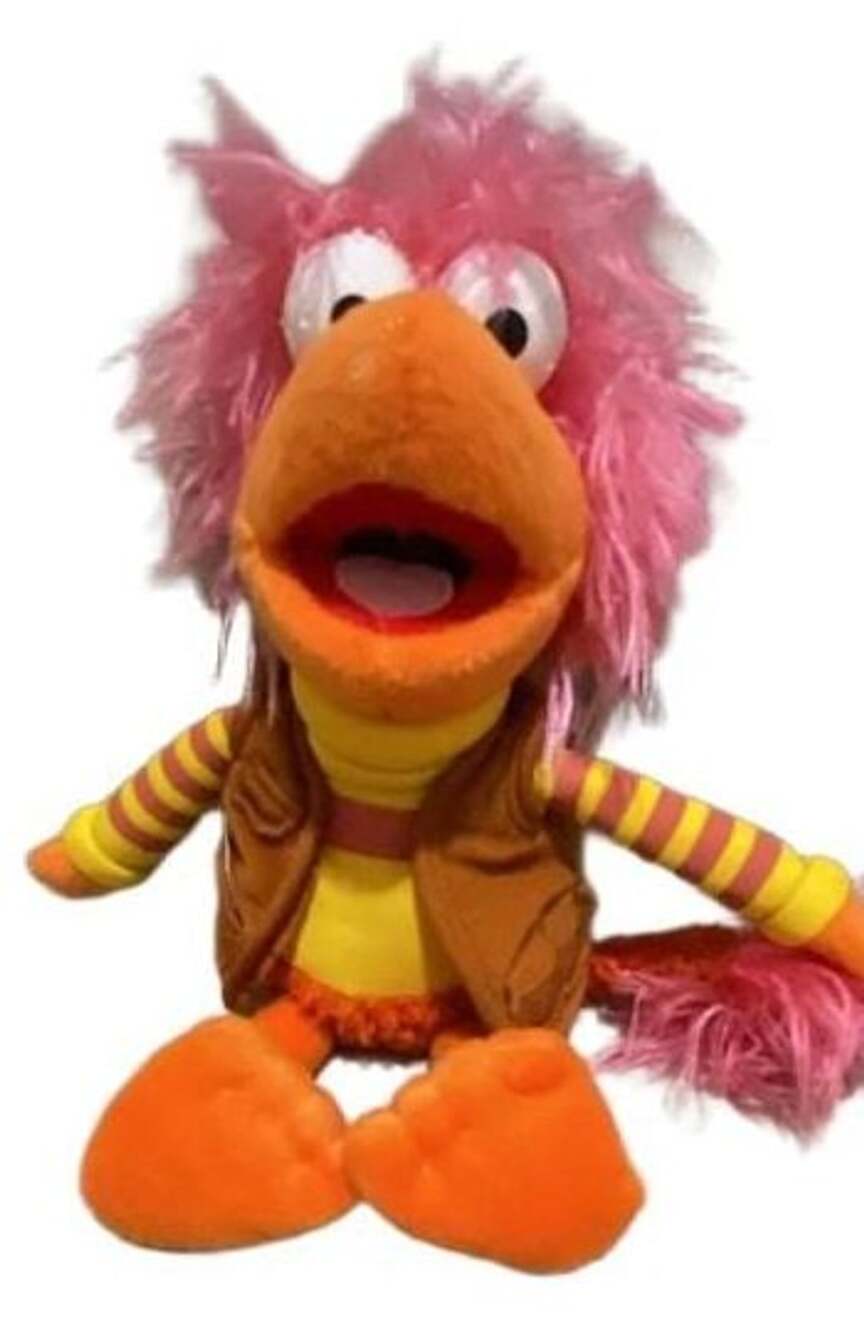 Jim Henson Fraggle Rock Red Plush Doll Stuffed Toy 11 “
